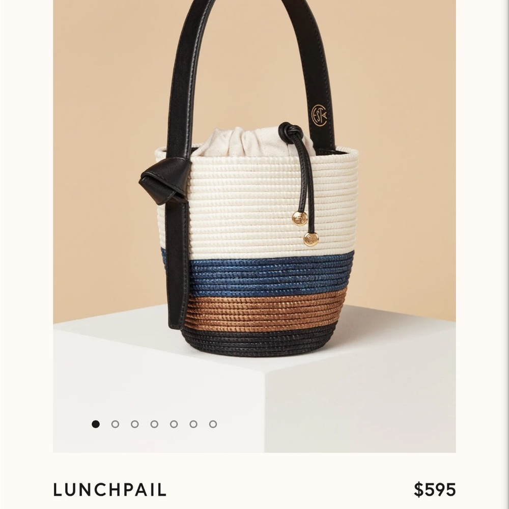 Cesta Collective Tri-Stripes Lunchpail Bucket Bag